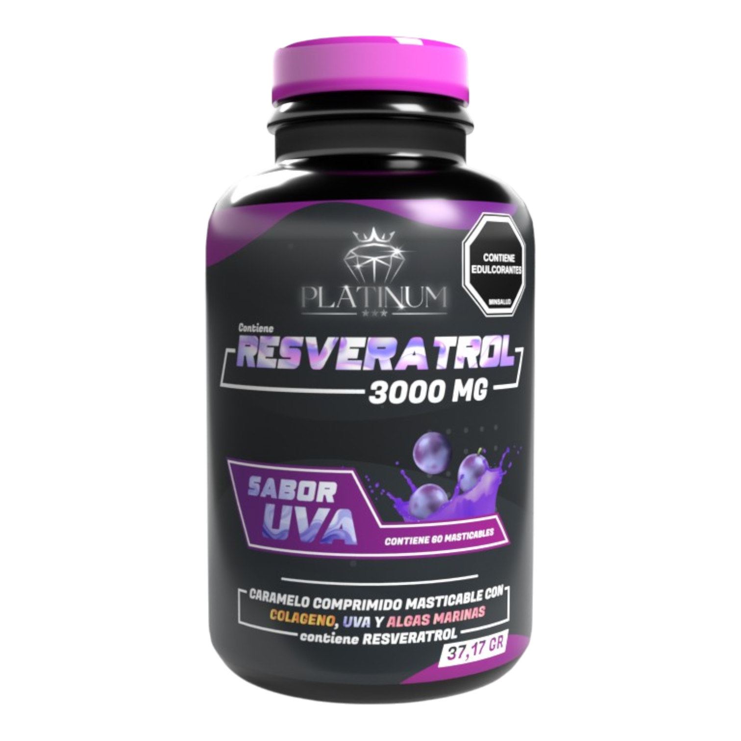 Resveratrol X 3000mg Original con Invima